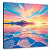 Salar de Uyuni Sunrise Canvas