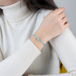Mini Silver Soho Cord Bracelet