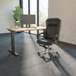 Silla de oficina de alto rendimiento Austin, tapizada en poliuretano negro
