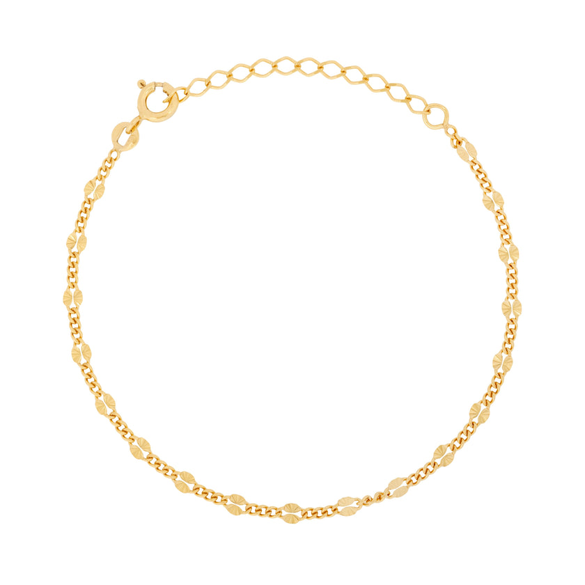 Starburst Gold Bracelet