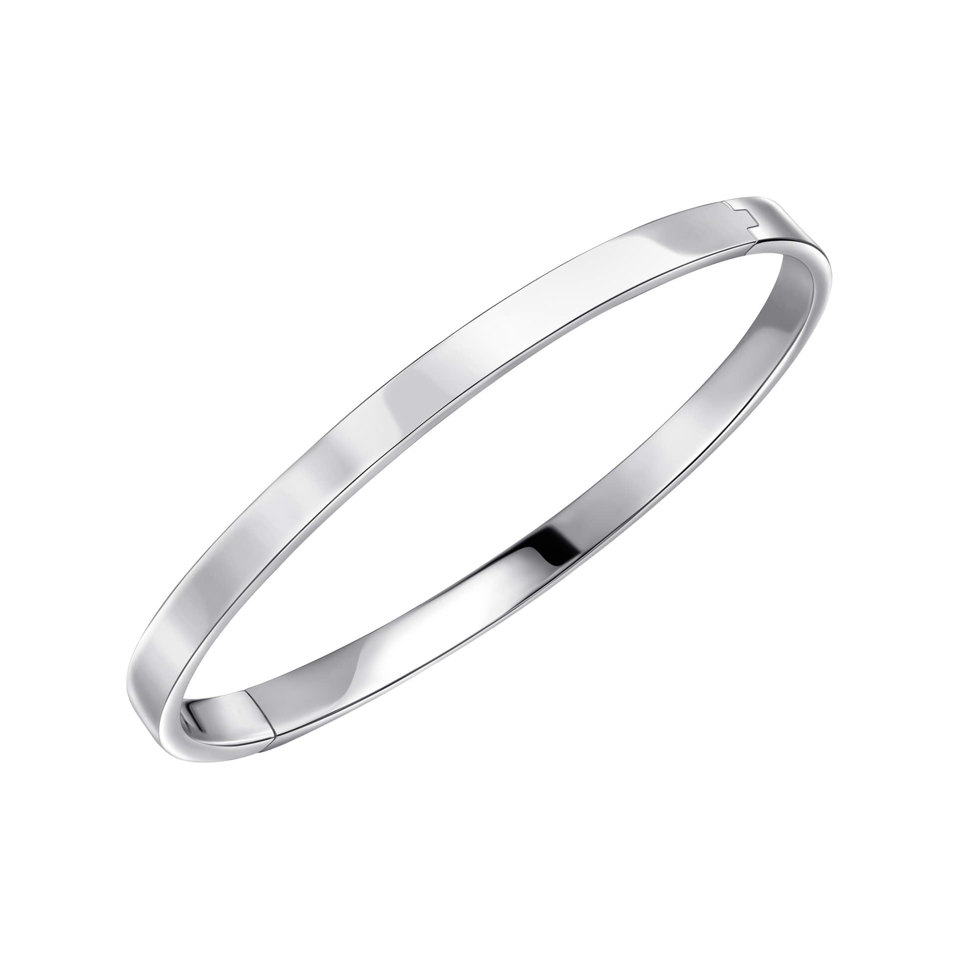 Beginnings Plain Hinged Bangle