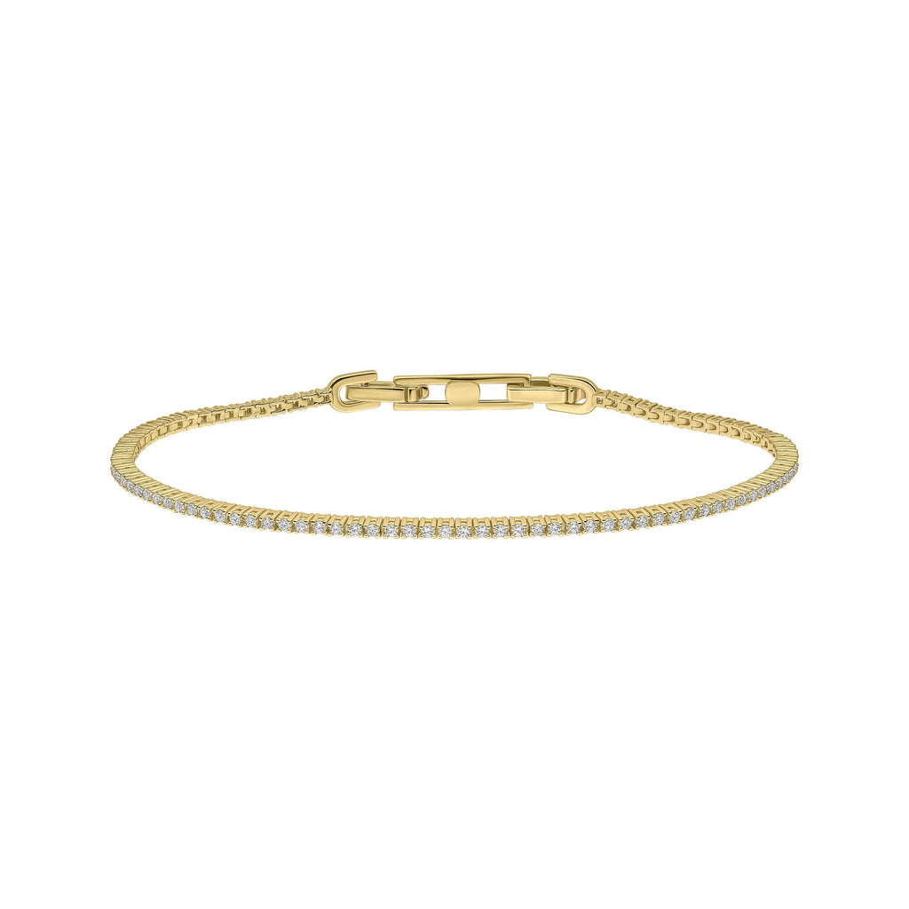 Diamonfire Tennisarmband mit Zirkonia im Rundschliff