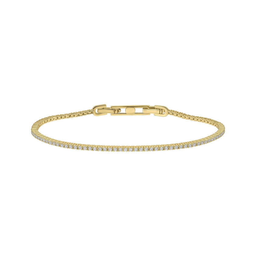 Diamonfire Round Cut Zirconia Tennis Bracelet