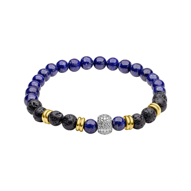 Fred Bennett Smaller Fit Lava Bead Bracelet