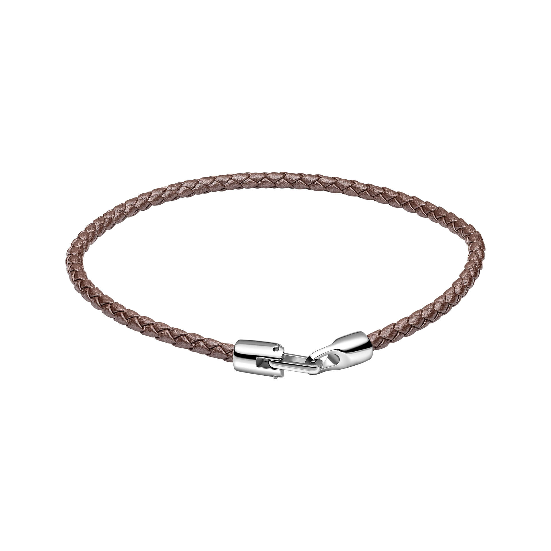 Fred Bennett Ultraleichtes geflochtenes Lederarmband