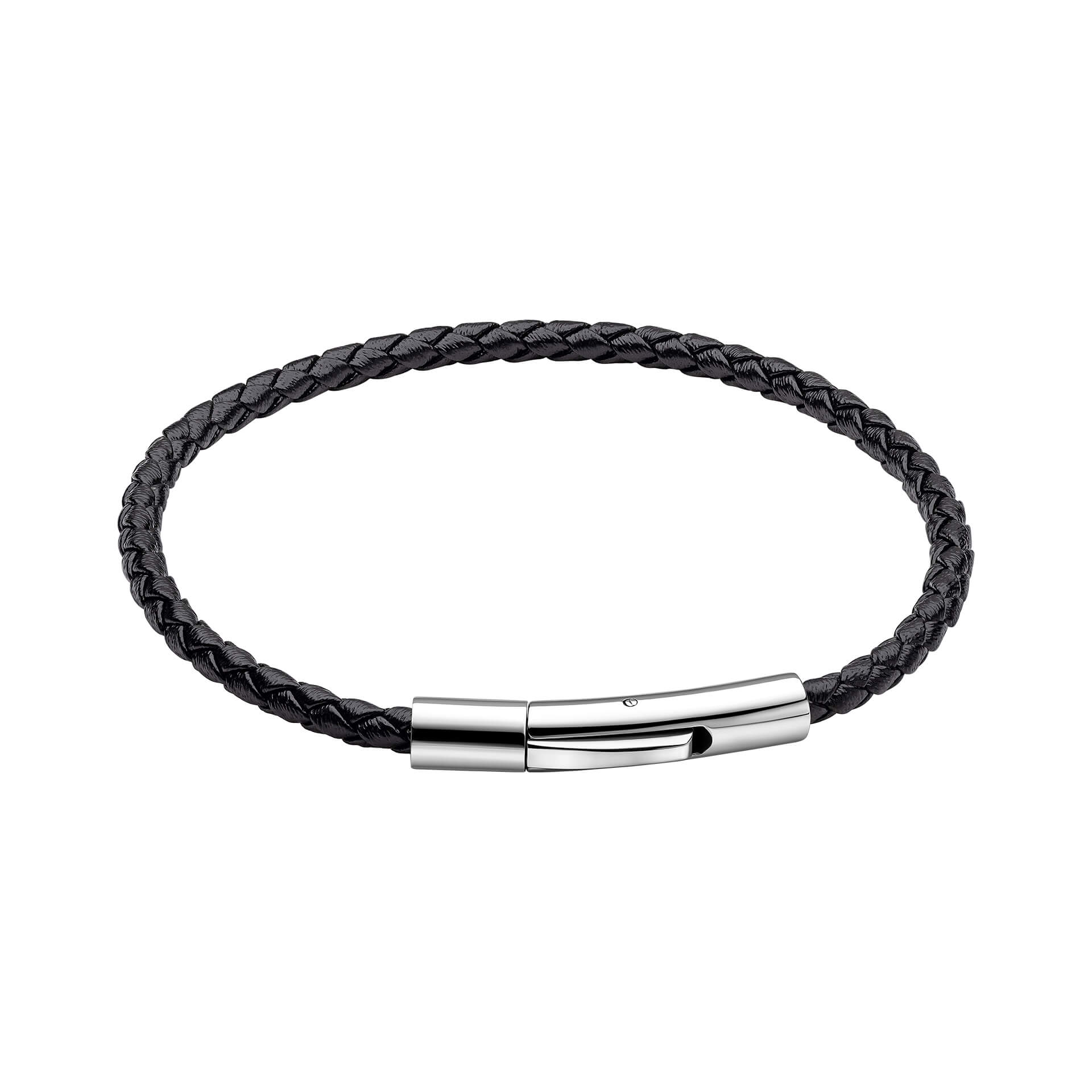 Fred Bennett Smaller Fit Leather Woven Leather Bracelet