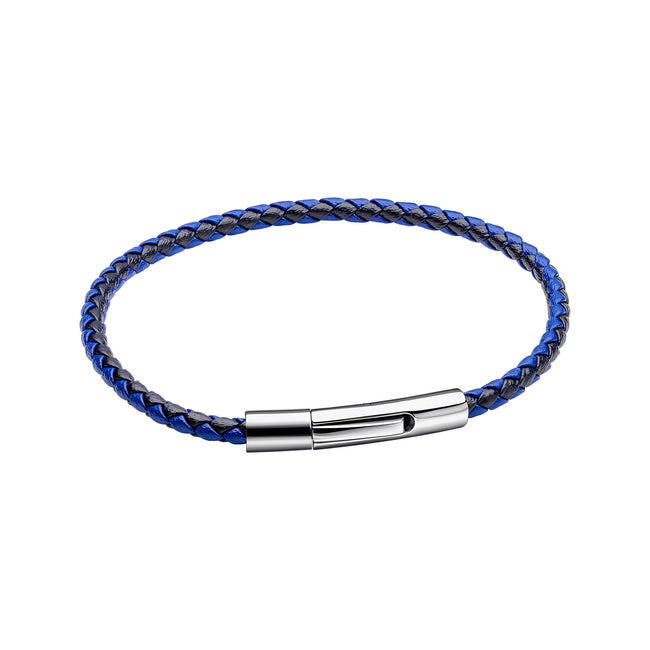 Fred Bennett Smaller Fit Leather Woven Leather Bracelet
