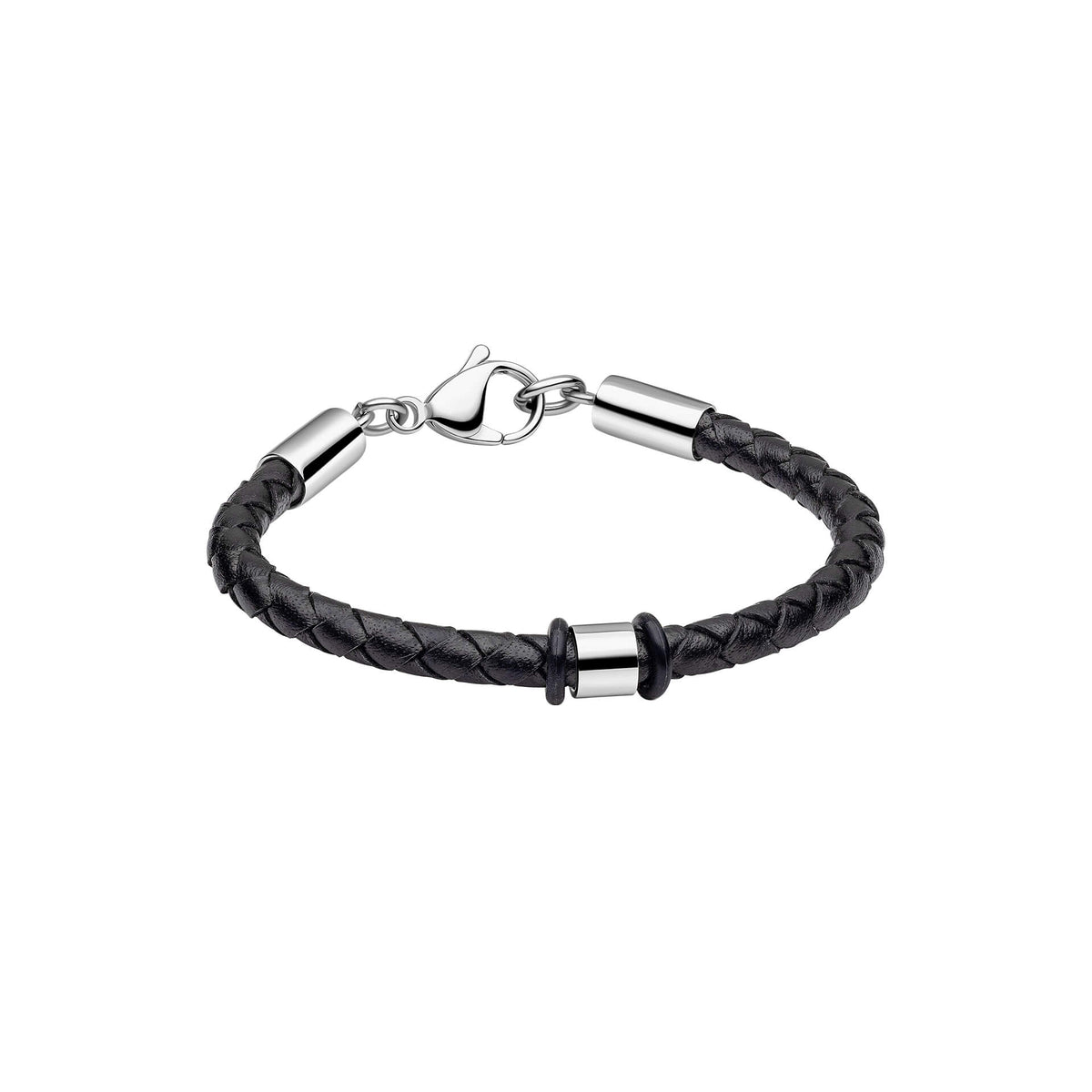 Fred Bennett Father and Son Matching Braided Leather Bracelet