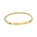 Fred Bennett Panzerkettenarmband mit Gravurplatte