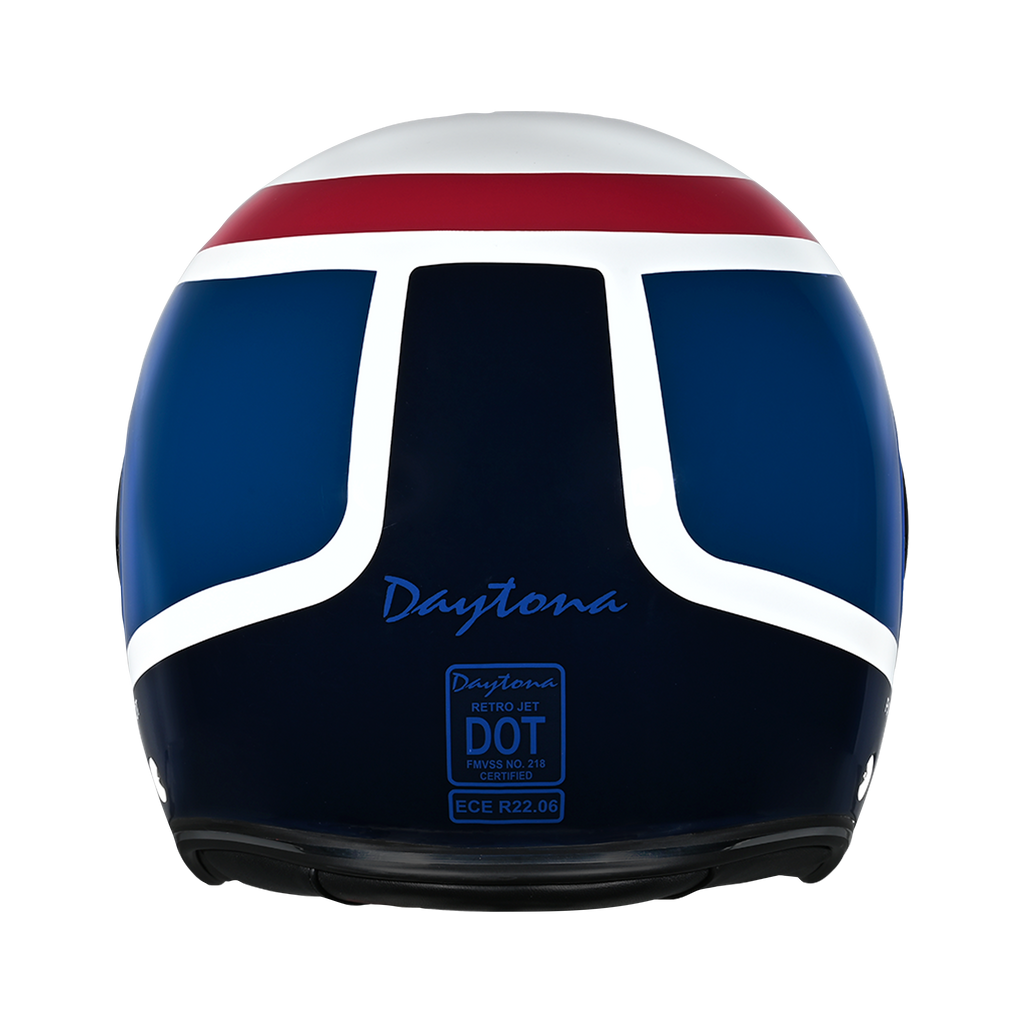 D.O.T. & ECE Daytona Retro Jet- W/ Patriot