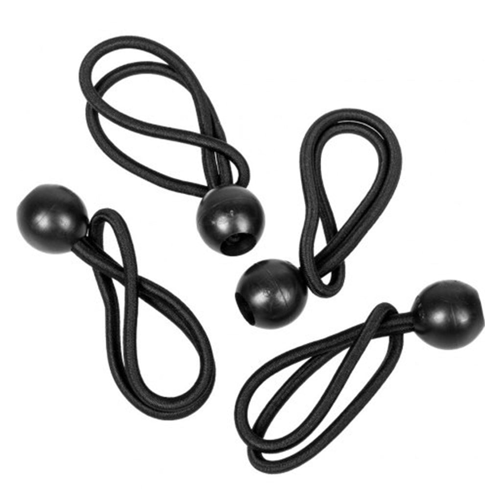 Grey L-Grade Tarpaulin with Bungee Balls (Black)