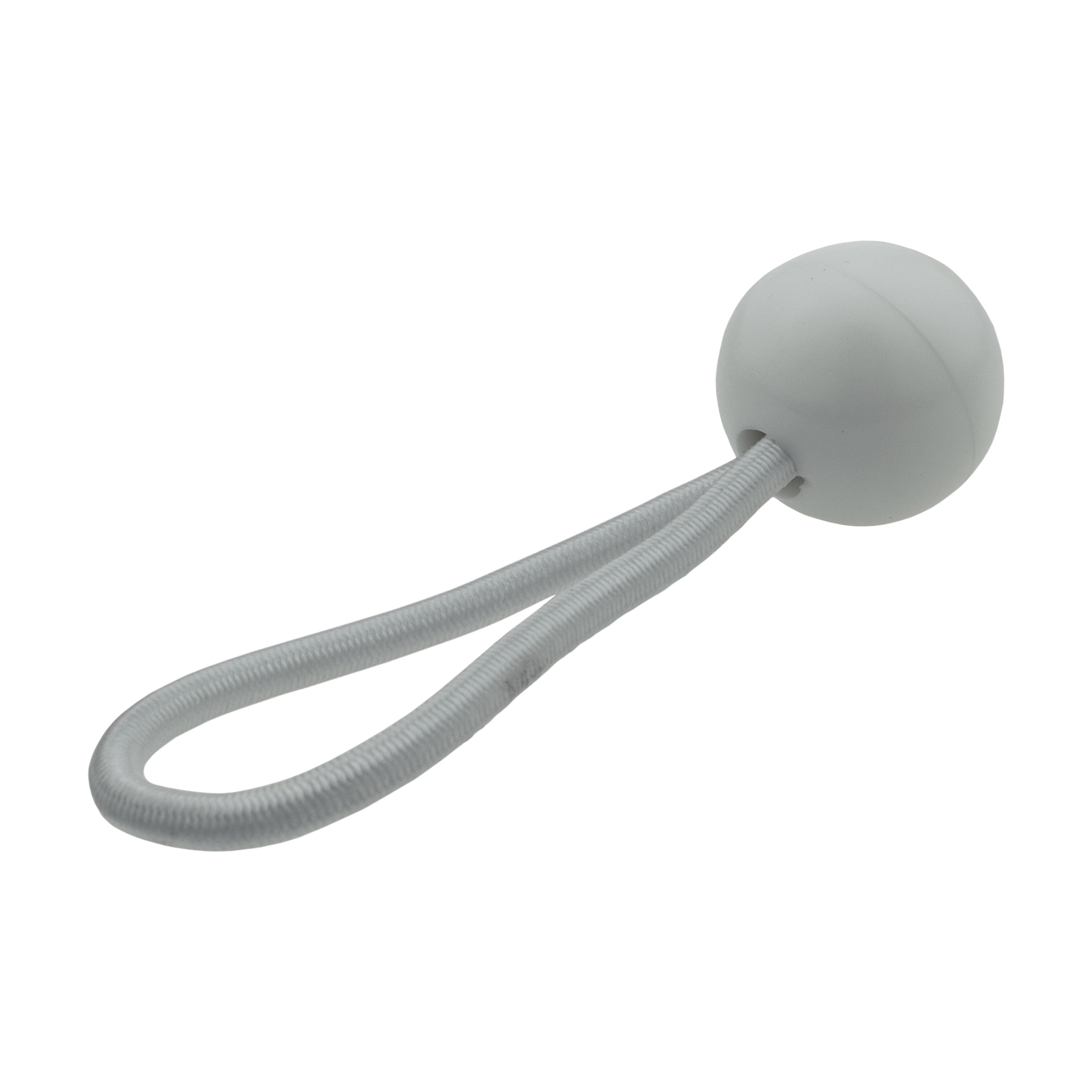 Blue S-Grade Tarpaulin with 20 x 4" Bungee Balls (White)