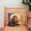 Regal Lion Cotton Cushion