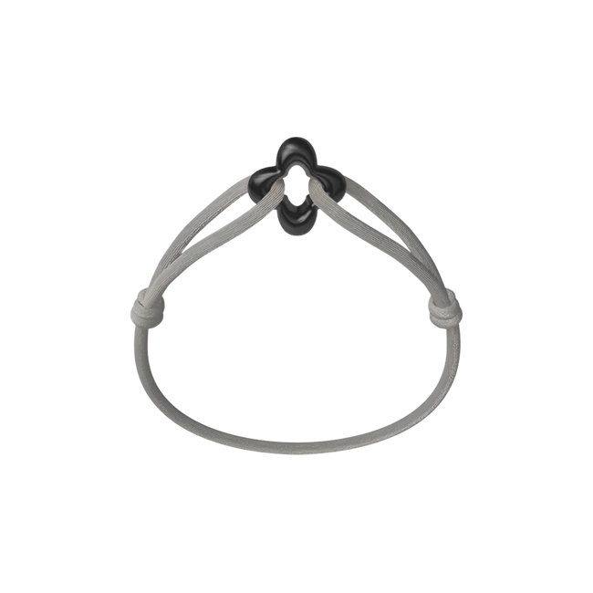 Black Clover Cord Bracelet