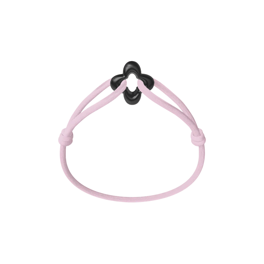 Black Clover Cord Bracelet