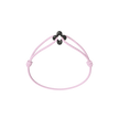 Mini Black Clover Cord Bracelet