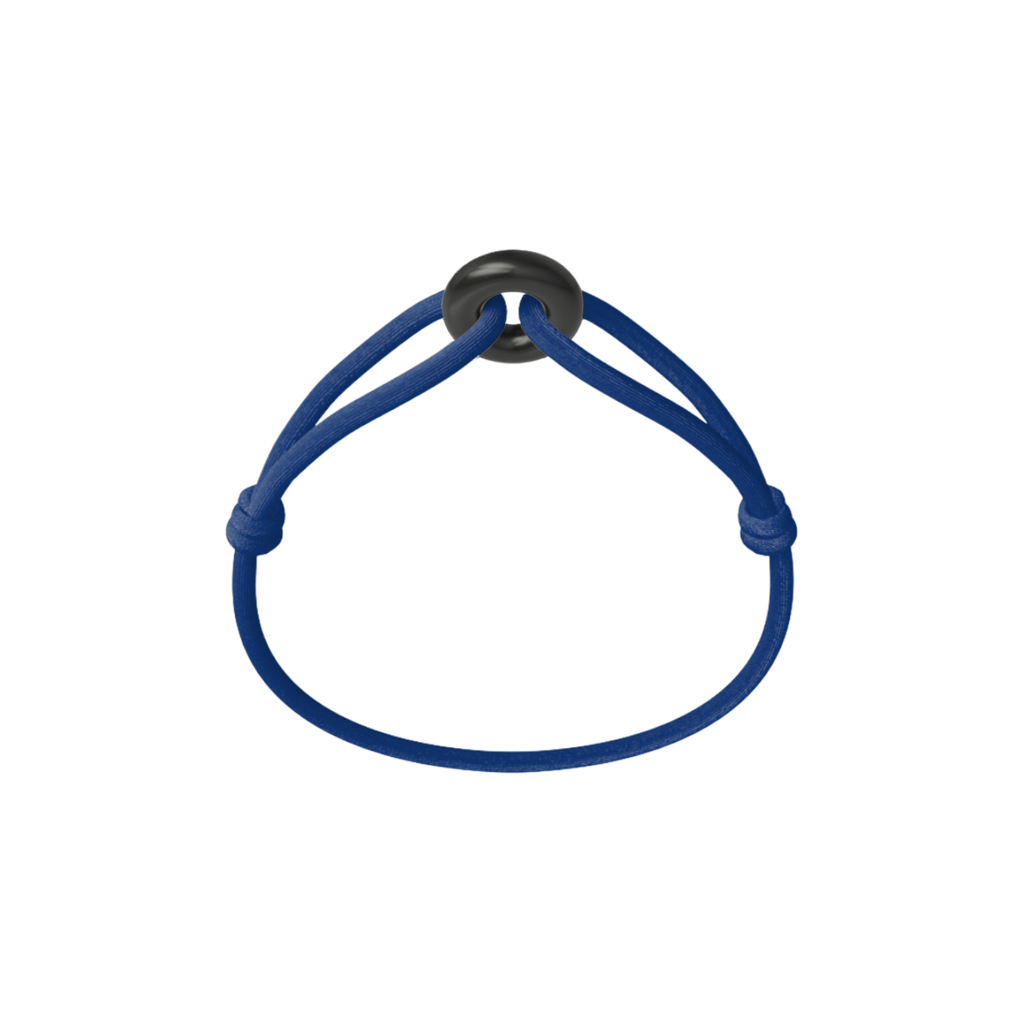 Black Soho Cord Bracelet