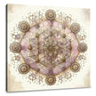 Victorian Lace Geometry Canvas