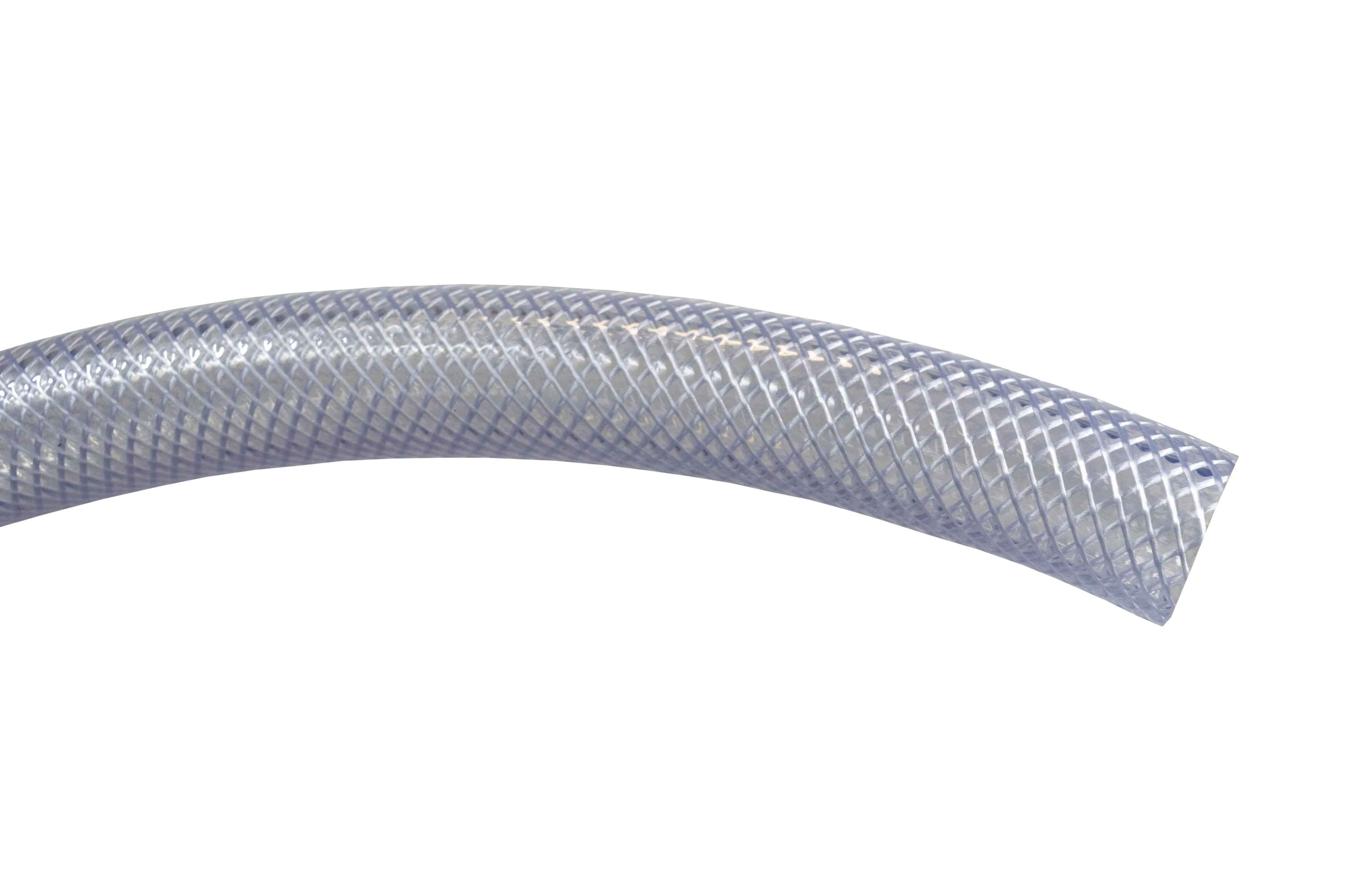 Clear Braided PVC Pipe 16mm*1.9mm