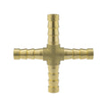 Brass Cross Joiner 6mm