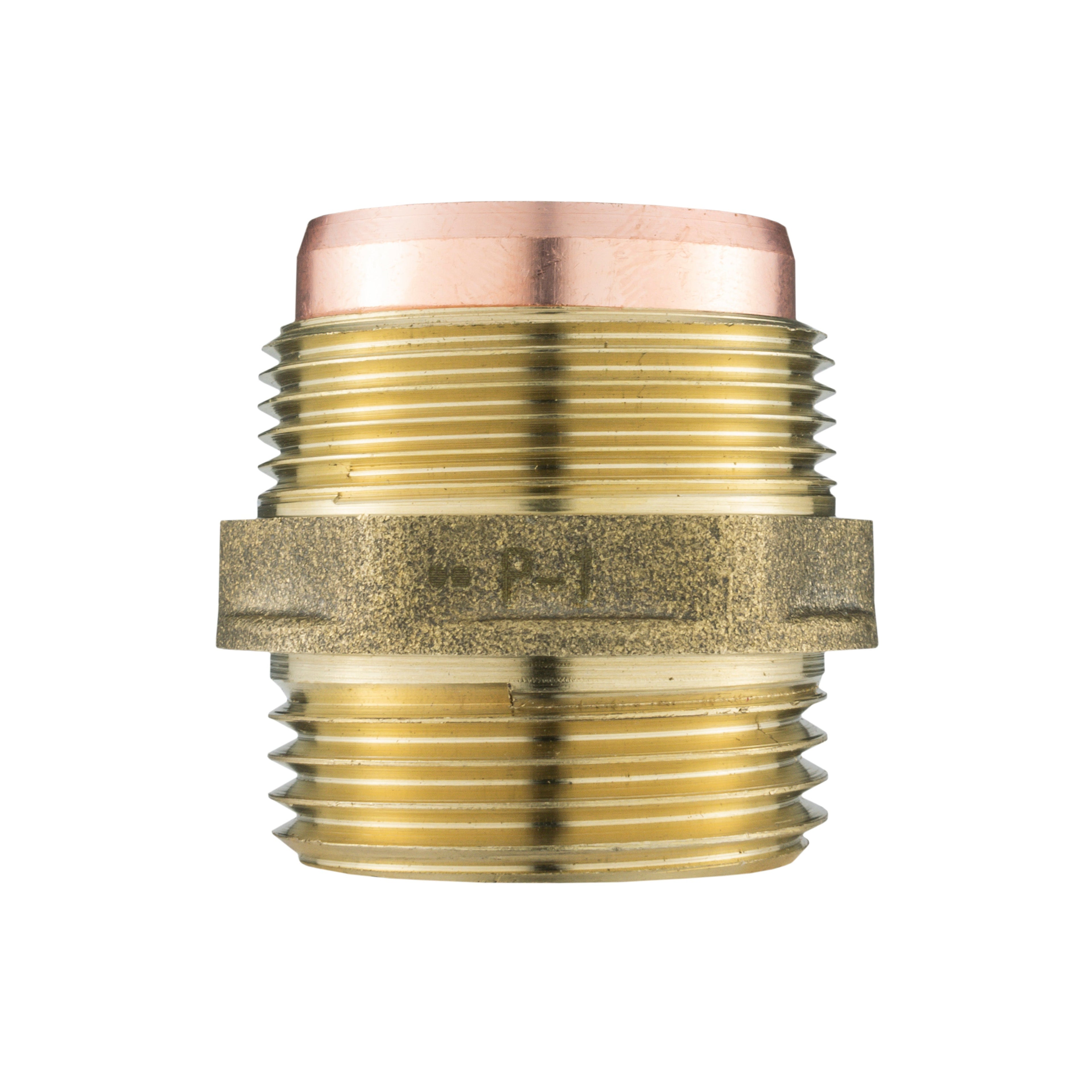 Brass Compression Straight 28mm -1" BSPM