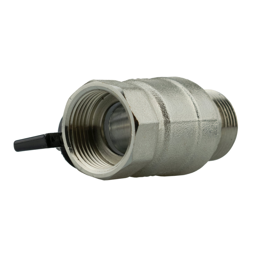 Wall Flange Kit 25mm MDPE + Bib Valve + Geka
