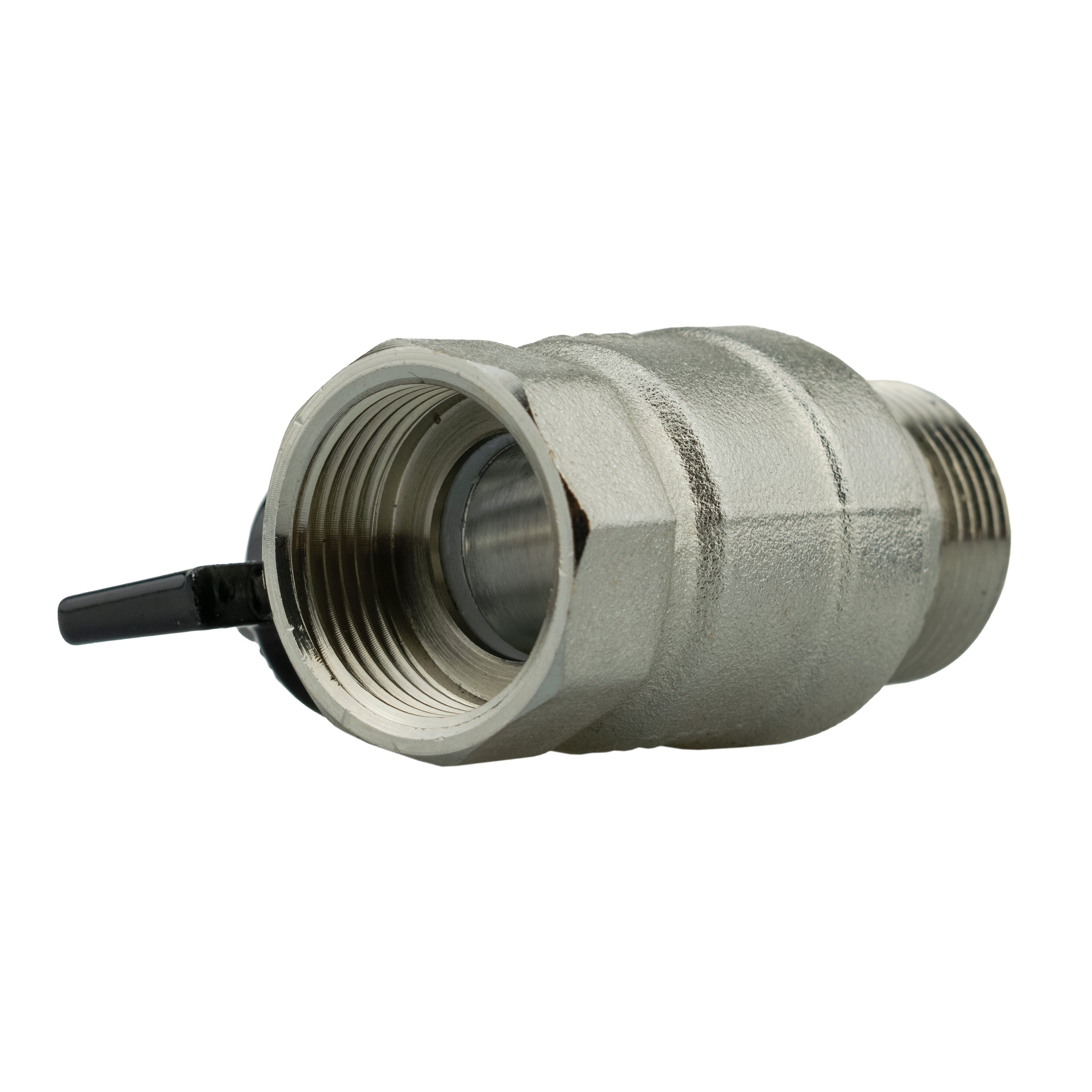 Wall Flange Kit 32mm MDPE + Bib Valve + Click Lock Male WL