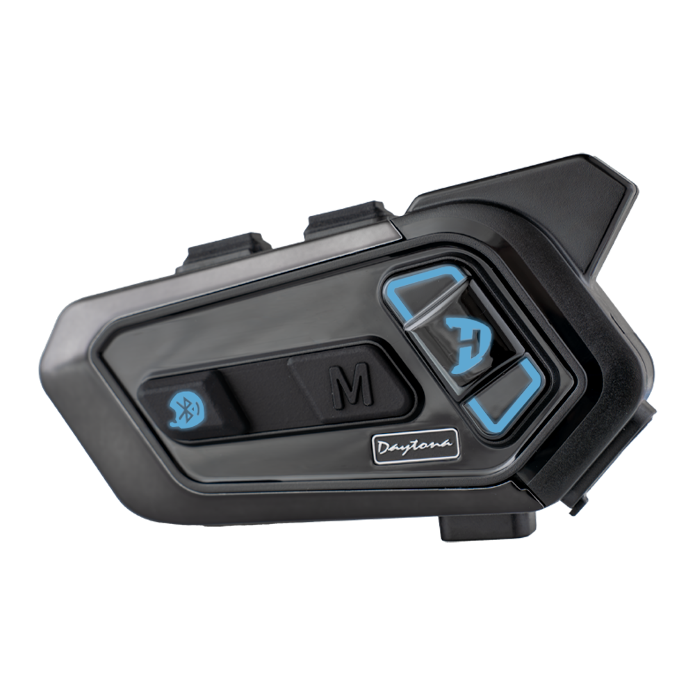 Daytona Helmets Motorcycle Bluetooth Headset - Motorcycle Communication System For All Types of Helmets - 2