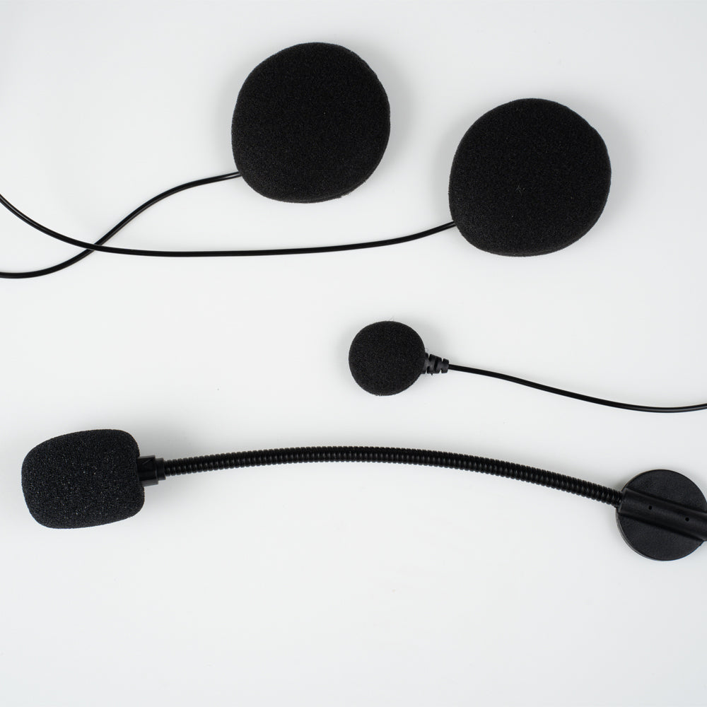 Daytona Helmets Motorcycle Bluetooth Headset - Motorcycle Communication System For All Types of Helmets - PAIR