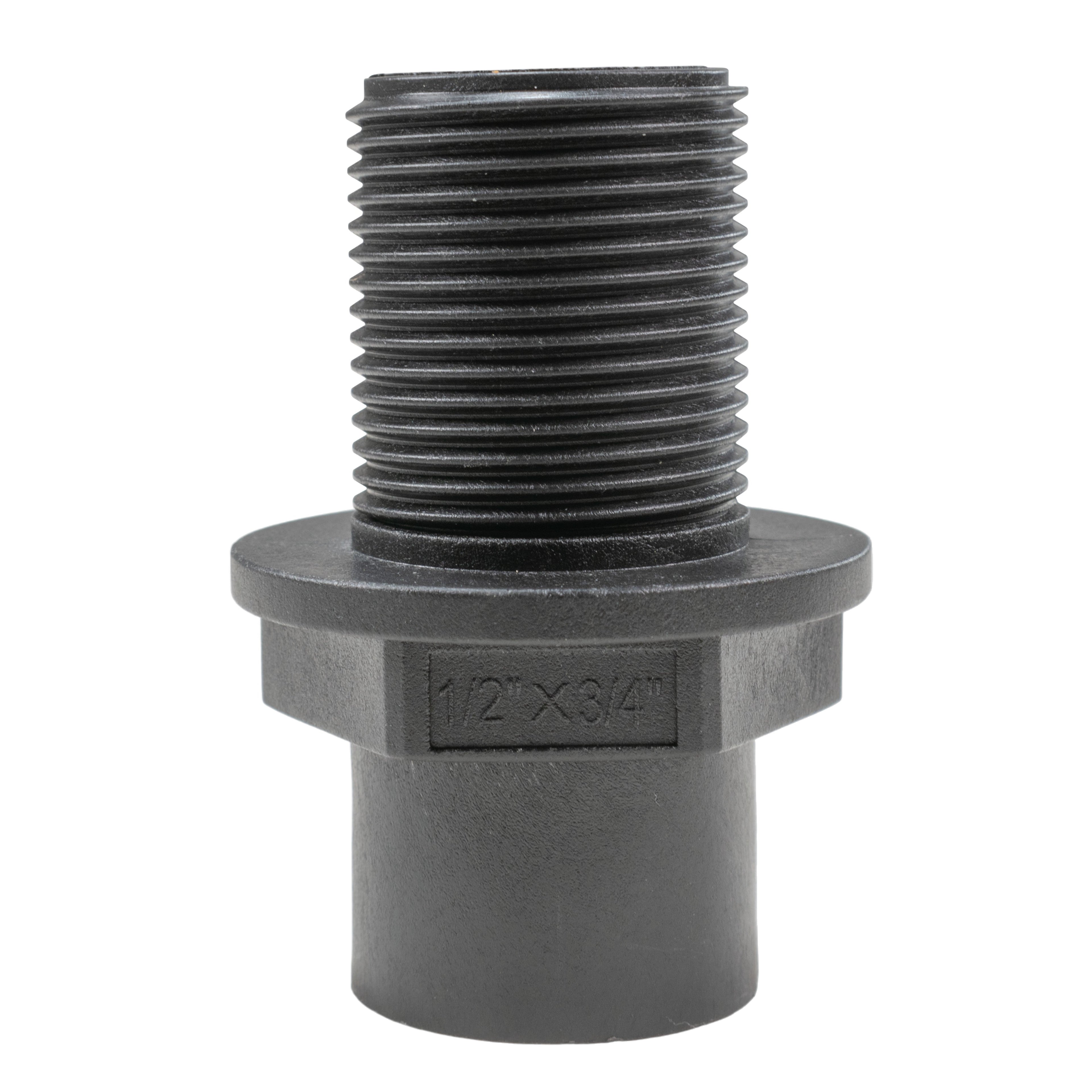 Water Butt 3/4" BSP Male With 1/2" BSP Female Outlet