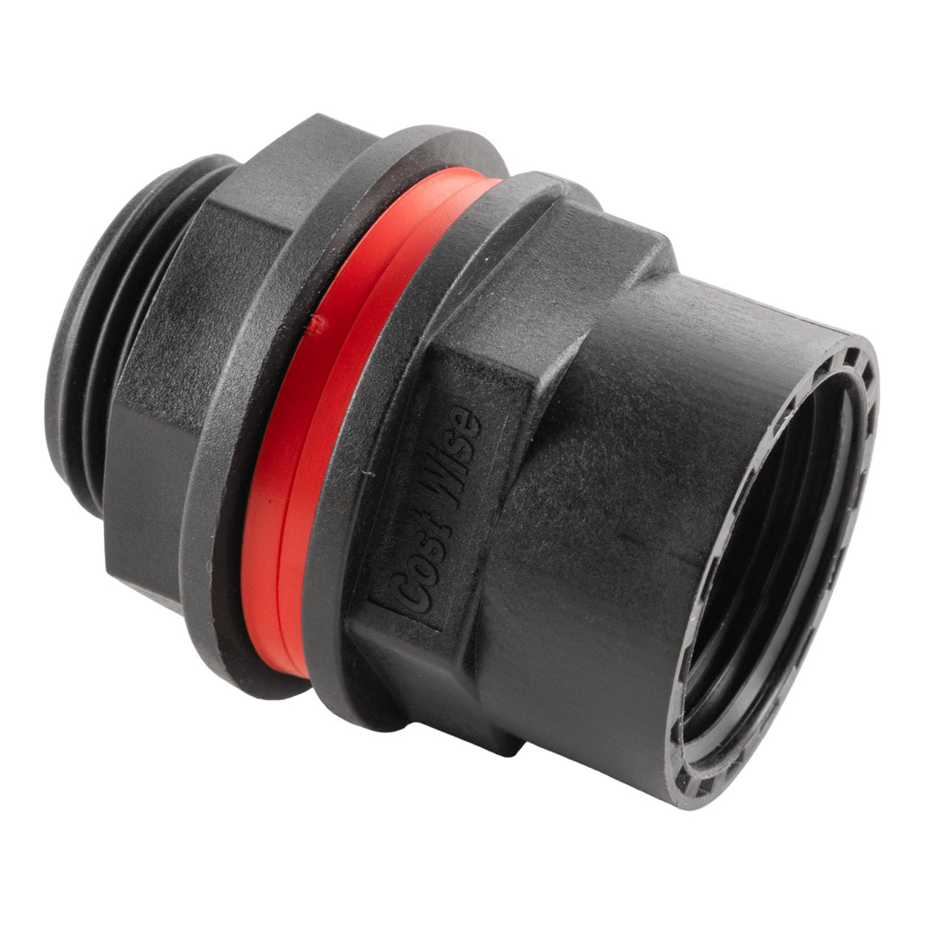 Water Butt 1" BSP Male With Female Outlet