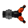 Water Butt 1” with Two Way Valved Splitter