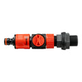 ¾” BSP Water Butt Fitting with Valve and Quick Connect Outlet