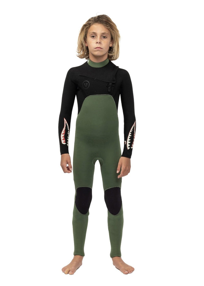 Muta da ragazzo Vissla 7 Seas 3-2 full chest zip