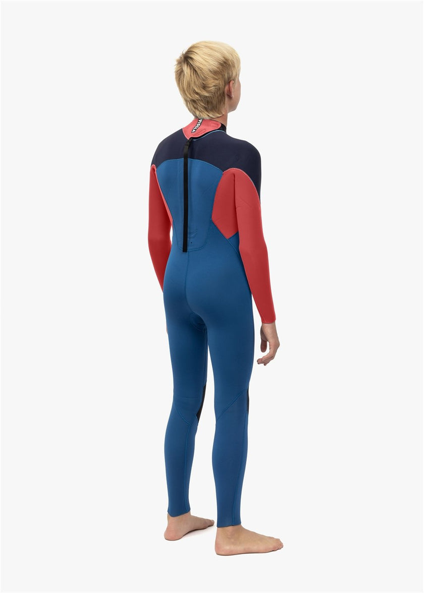 Vissla 7 Seas 4/3mm Boys Back Zip Full Suit