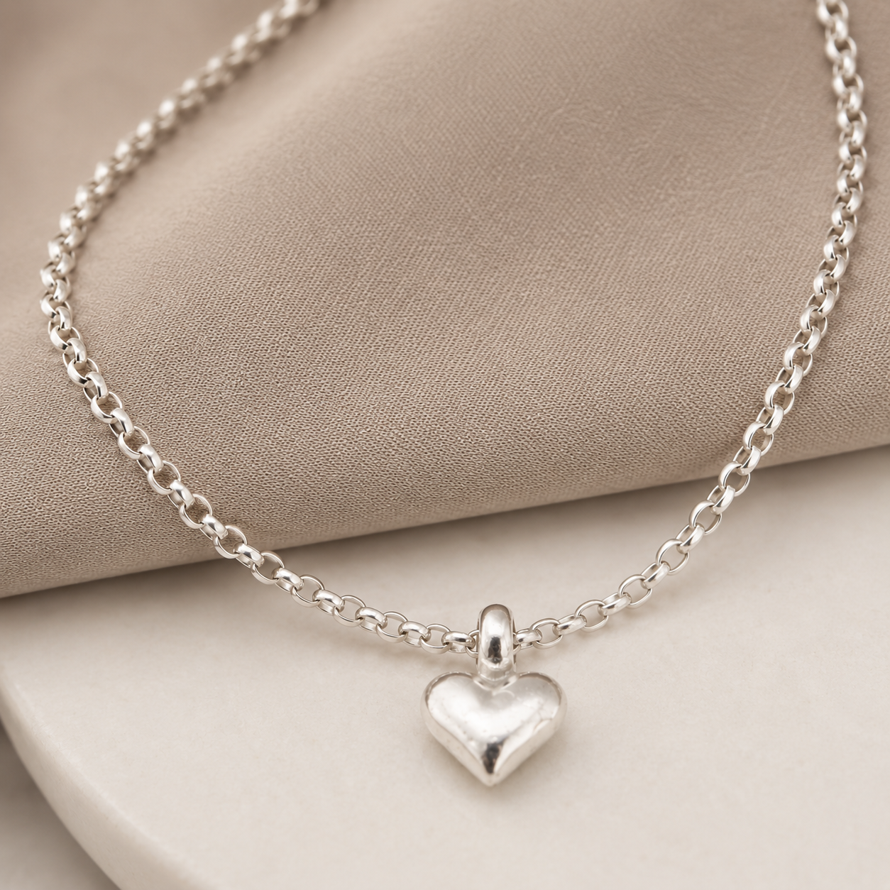 Baby heart Chain Bracelet