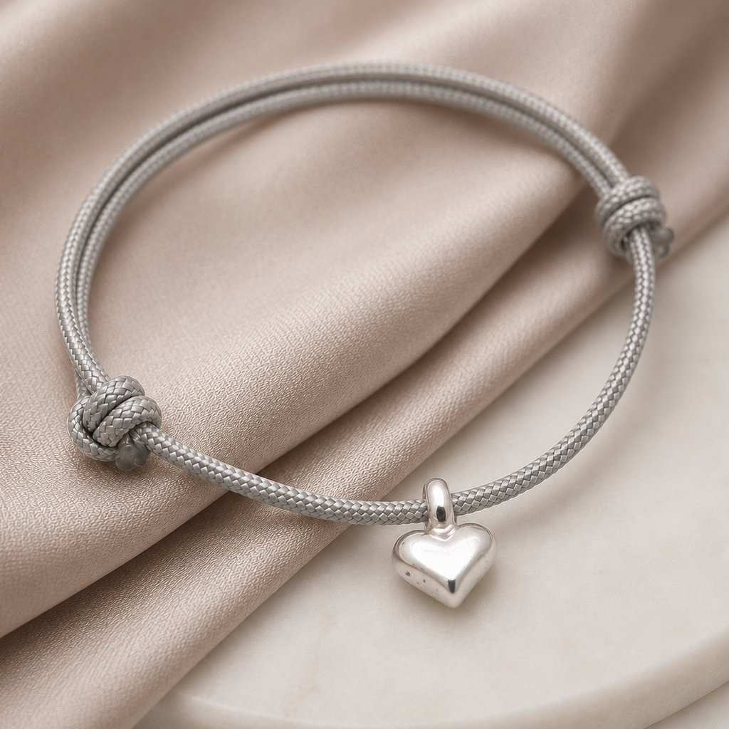 Baby Heart Rope Bracelet