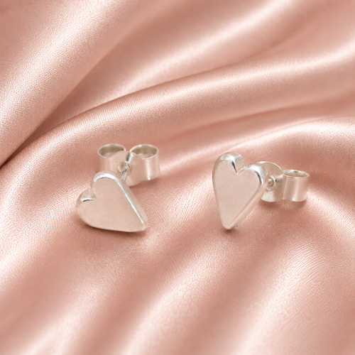 Baby Heart Studs