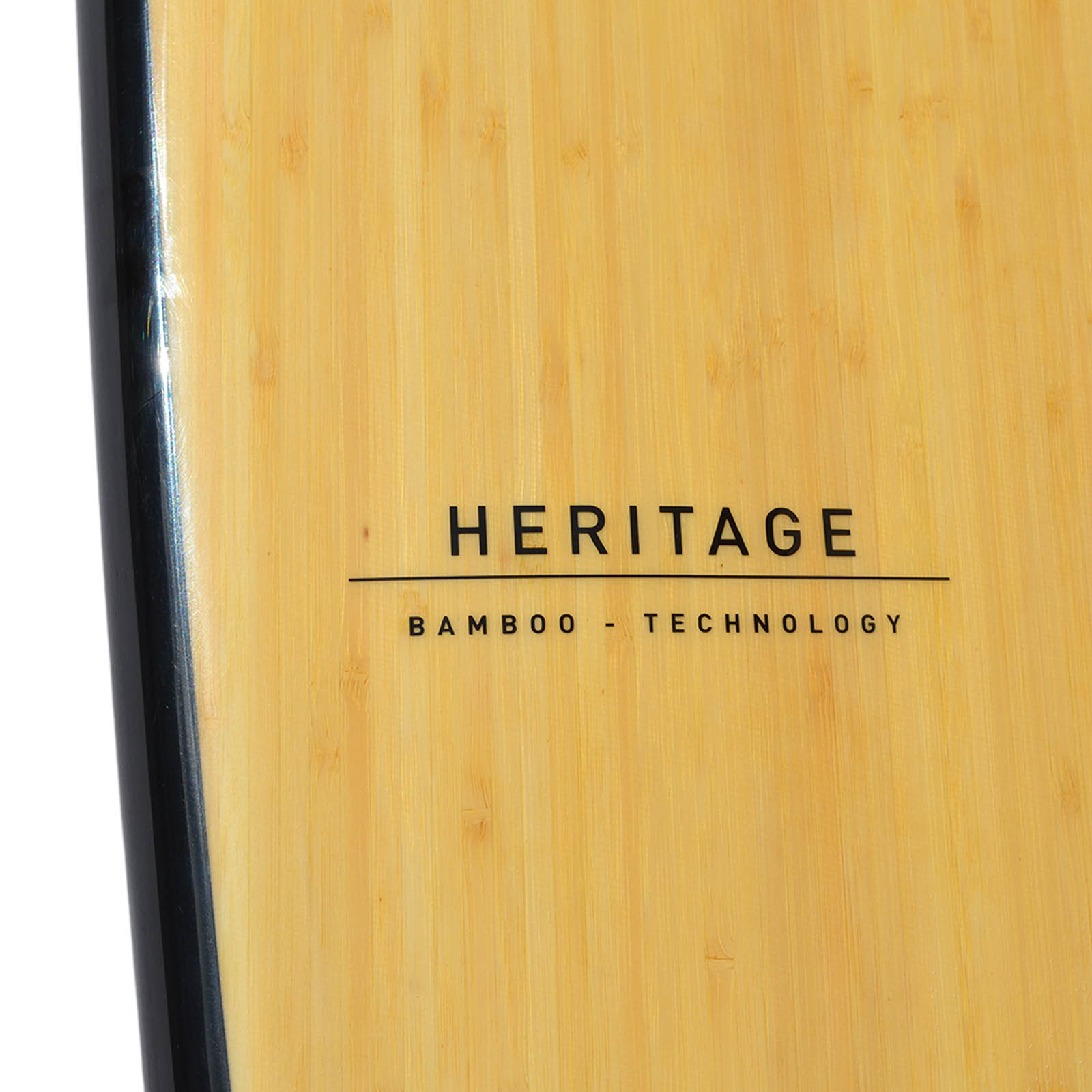 9ft 6 Bamboo Round Pin Tail Longboard Surfboard (FINS Included)