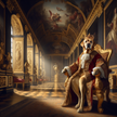 Baroque Labrador Royalty Canvas