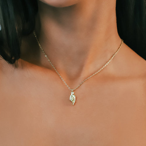 Billie Fingers Crossed Kette | 18k Vergoldet