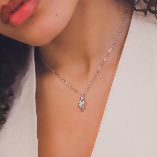 Billie Fingers Crossed Kette | 925 Sterling Silber