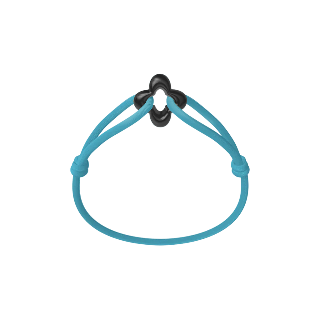 Black Clover Cord Bracelet