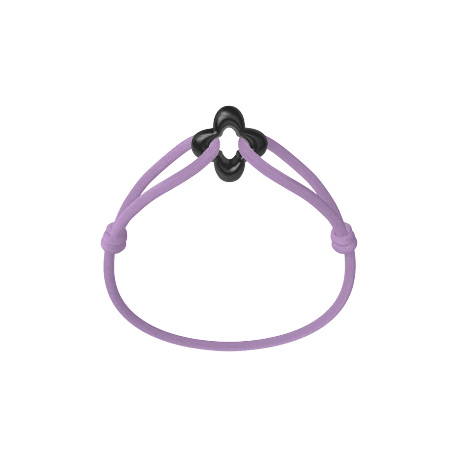 Black Clover Cord Bracelet