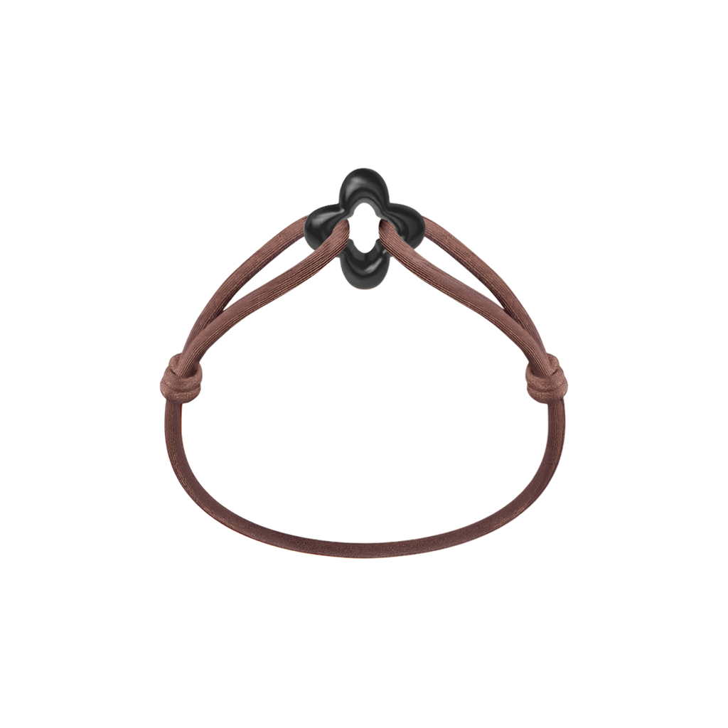 Black Clover Cord Bracelet