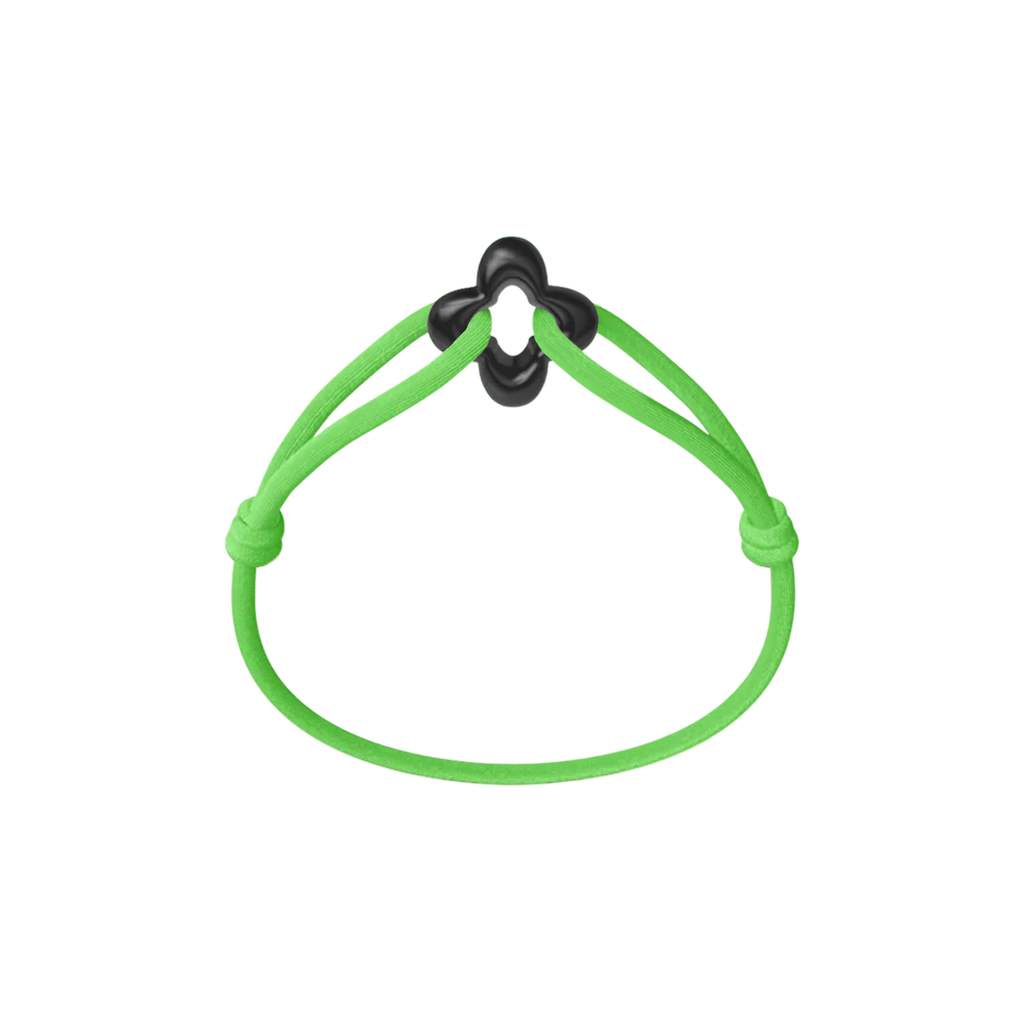 Black Clover Cord Bracelet