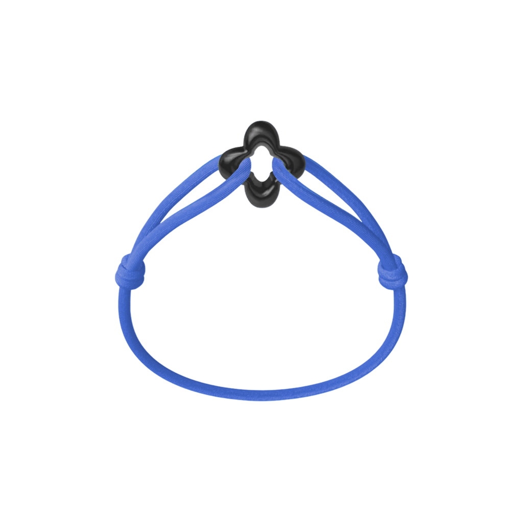 Black Clover Cord Bracelet