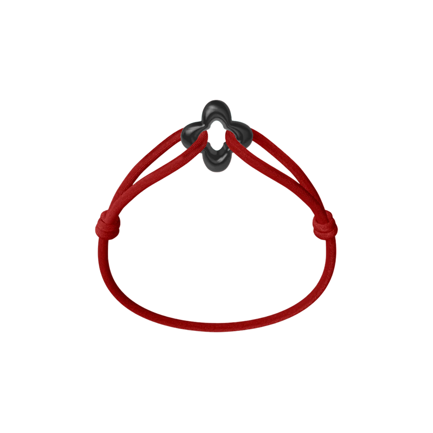 Black Clover Cord Bracelet