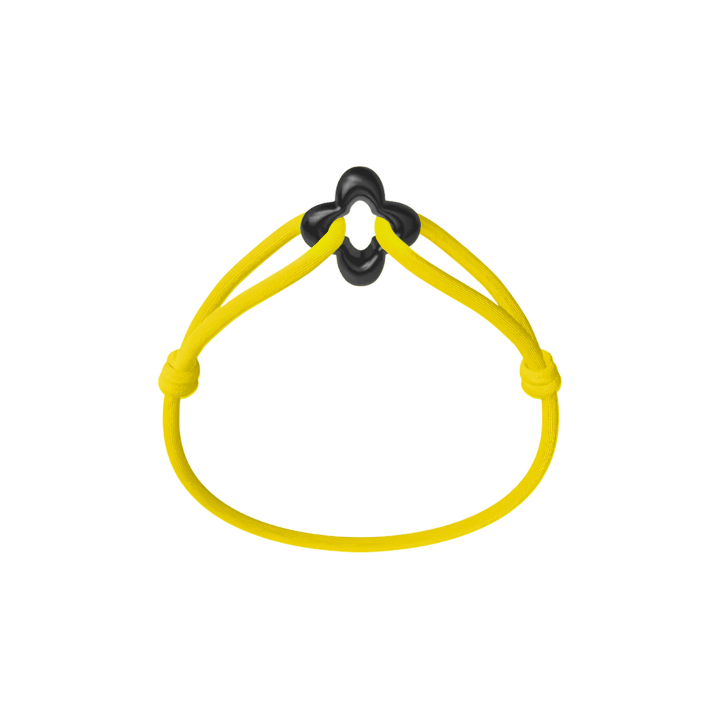 Black Clover Cord Bracelet