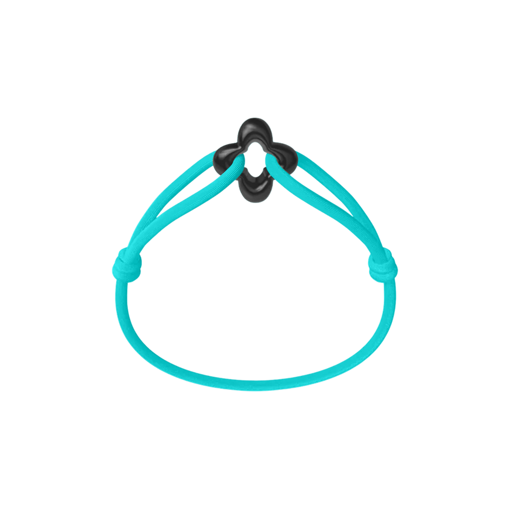 Black Clover Cord Bracelet